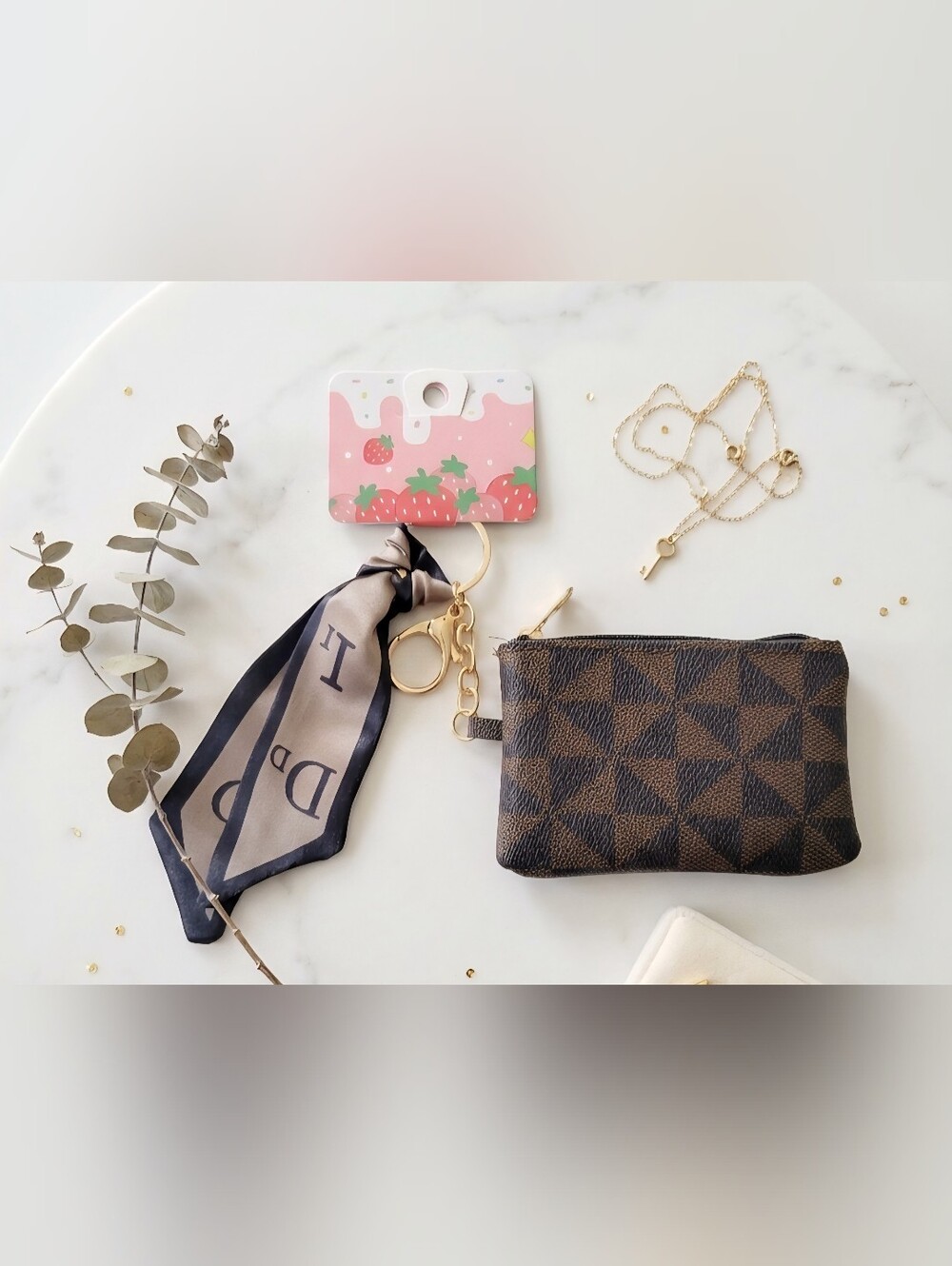 Zippered Card Holder / Mini Wallet
